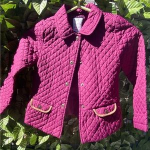 Gymboree quilted equestrian jacket